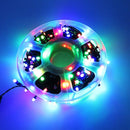 LED-Weihnachtslichterkette 100 m – 500 LEDs, mehrfarbig, für innen/außen