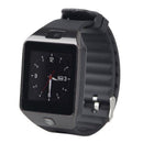 Multifunktionale Smartwatch mit Bluetooth und Kamera - Elegantes Design in Schwarz