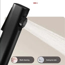 Premium-Duschsystem | Regenduschkopf mit Schlauch + 3 Strahlarten + integriertem Thermostat
