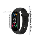 Intelligentes Fitness-Armband M6 - Aktivitätstracker mit Herzfrequenz und Wetteranzeige