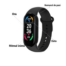 Intelligentes Fitness-Armband M6 - Aktivitätstracker mit Herzfrequenz und Wetteranzeige