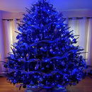 Lichterkette auf Rolle 100 m LED Blau | 500 helle LEDs | 8 Lichtmodi | IP44