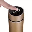 Smarte Thermoskanne mit digitaler LCD-Anzeige 500ml - Premium-Edelstahl
