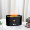 Luftbefeuchter mit Aromadiffusor und LED-Flammeneffekt - Elegantes Design für die Aromatherapie