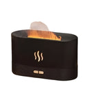 Luftbefeuchter mit Aromadiffusor und LED-Flammeneffekt - Elegantes Design für die Aromatherapie