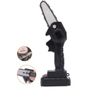 Akku-Mini-Kettensäge | Schwert 6 Zoll, 2 Akkus 24V + 2 Ketten
