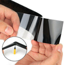 3D-Carbon-Klebefolie für das Auto - Rolle 5 cm x 5 m, Premium Schwarz Matt