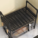 Mikrowellen-Regal Organizer - kompaktes Design mit zusätzlichem Stauraum