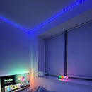 RGB-LED-Streifen 5 m mit Fernbedienung – 300 LEDs, wasserdicht IP65, für innen und außen