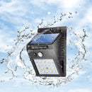LED-Solarleuchte mit Bewegungsmelder – Automatische Beleuchtung, schnelle Montage ohne Kabel, wetterbeständig