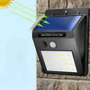 LED-Solarleuchte mit Bewegungsmelder – Automatische Beleuchtung, schnelle Montage ohne Kabel, wetterbeständig