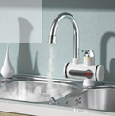 Elektrischer Durchlauferhitzer-Wasserhahn für Warmwasser, mit LCD-Anzeige