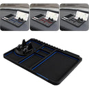 Multifunktionale 4-in-1-Autohalterung mit Parknummer – Rutschfester Universal-Armaturenbrett-Organizer