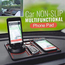 Multifunktionale 4-in-1-Autohalterung mit Parknummer – Rutschfester Universal-Armaturenbrett-Organizer