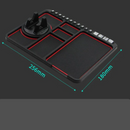 Multifunktionale 4-in-1-Autohalterung mit Parknummer – Rutschfester Universal-Armaturenbrett-Organizer