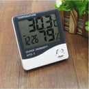 Digitales Thermometer und Hygrometer mit Uhr und Wecker – LCD-Display, präzise Überwachung