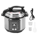 Multifunktionaler elektrischer Schnellkochtopf 14 in 1 – Schnelles, gesundes und effizientes Kochen, 6 l, LED-Display
