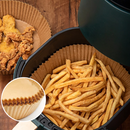 *AKTION* Paket Heißluftfritteuse + Set mit 100 Einweg-Backpapieren