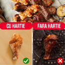 *AKTION* Paket Heißluftfritteuse + Set mit 100 Einweg-Backpapieren
