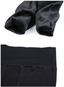 2er-Set gefütterte Thermo-Leggings, extra warm, elastisch, Einheitsgröße S-4XL, flauschiges Innenfutter