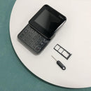 Mini-Slider-Handy i19 Pro 2,4-Zoll-Display, Dual SIM, Kamera, UKW-Radio, Bluetooth, Physische Tasten, Ohne SIM-Lock