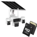 Solar-Überwachungskamera 4G TL3, 1 PIR-Sensor, Akku 12000mAh, Nachtsicht, 7,5W, Steuerung über OKAM Pro