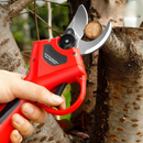 Elektrische Gartenschere für Reben und Äste, mit 2 Akkus 24V