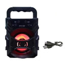 Tragbarer Bluetooth-Lautsprecher, kräftiger Sound, AUX, USB