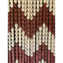Insektenschutz-Türvorhang - Kunststoffringe 200 x 90 cm