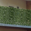 Künstliche Hecke mit realistischen Blättern, einfach zu montieren, für Außen- und Innendekoration, 1m x 3 m