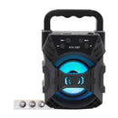 Tragbarer Bluetooth-Lautsprecher, kräftiger Sound, AUX, USB